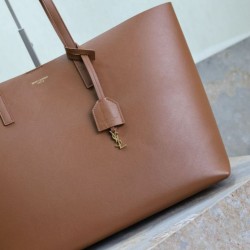 1:1 Replica YSL Saint Laurent East/West Tote Bag Caramel Knockoff