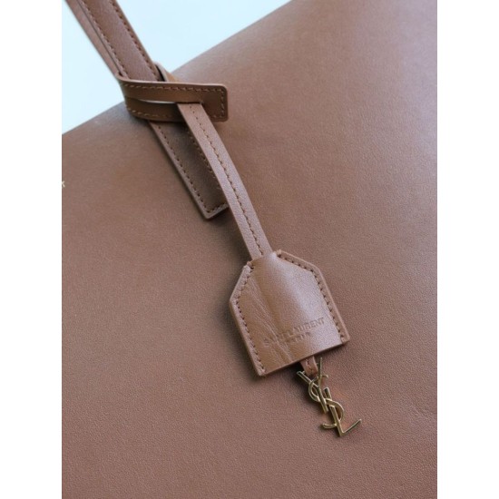 1:1 Replica YSL Saint Laurent East/West Tote Bag Caramel Knockoff