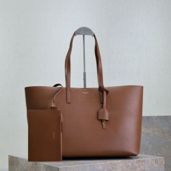 1:1 Replica YSL Saint Laurent East/West Tote Bag Caramel Knockoff