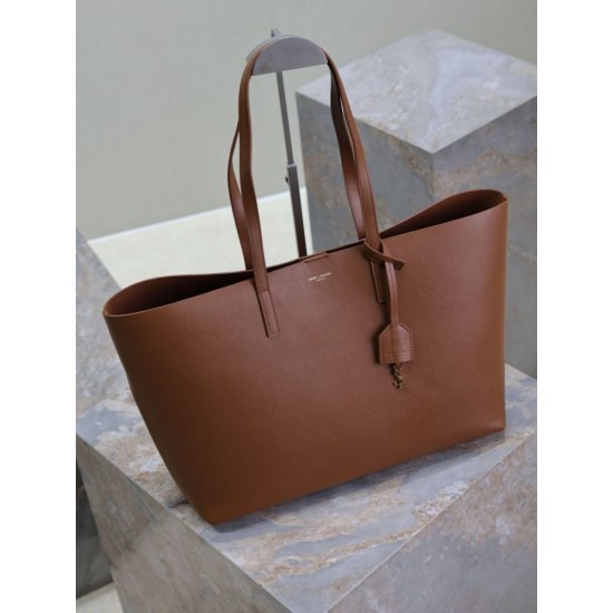 1:1 Replica YSL Saint Laurent East/West Tote Bag Caramel Knockoff