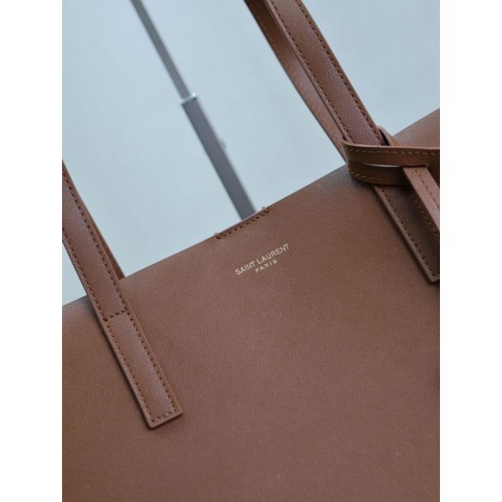 1:1 Replica YSL Saint Laurent East/West Tote Bag Caramel Knockoff