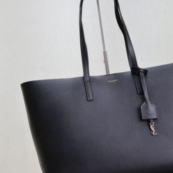 1:1 Replica YSL Saint Laurent East/West Tote Bag Black Knockoff