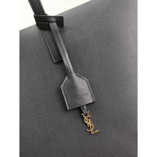 1:1 Replica YSL Saint Laurent East/West Tote Bag Black Knockoff