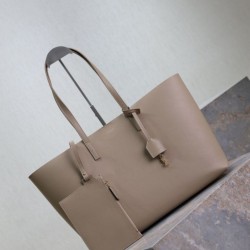 1:1 Replica YSL Saint Laurent East/West Tote Bag Apricot Knockoff