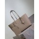 1:1 Replica YSL Saint Laurent East/West Tote Bag Apricot Knockoff