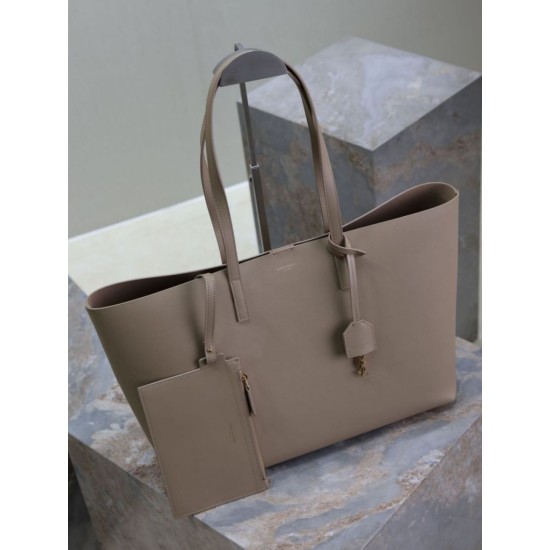 1:1 Replica YSL Saint Laurent East/West Tote Bag Apricot Knockoff