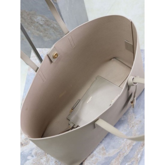 1:1 Replica YSL Saint Laurent East/West Tote Bag Apricot Knockoff