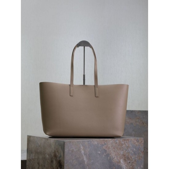1:1 Replica YSL Saint Laurent East/West Tote Bag Apricot Knockoff