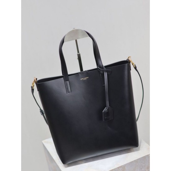 1:1 Replica YSL Saint Laurent Toy North/South Vertical Tote Bag Black Knockoff