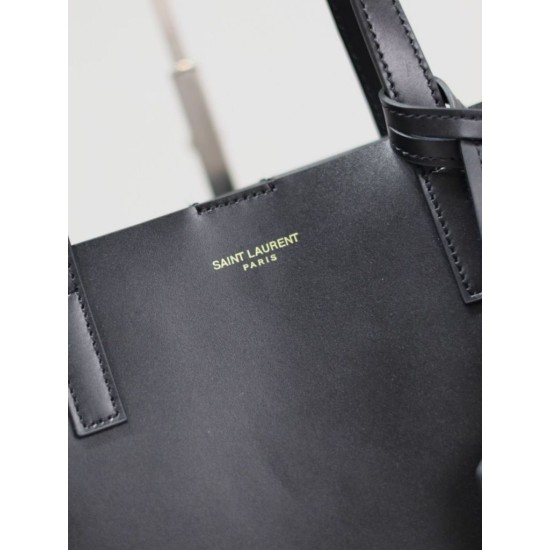 1:1 Replica YSL Saint Laurent Toy North/South Vertical Tote Bag Black Knockoff