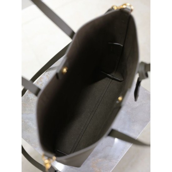 1:1 Replica YSL Saint Laurent Toy North/South Vertical Tote Bag Dark Green Knockoff