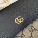 1:1 Replica Gucci GG Marmont Two-Tone Chain Wallet 546585 Brown/Black Knockoff