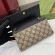 1:1 Replica Gucci GG Marmont Two-Tone Chain Wallet 546585 Brown/Black Knockoff