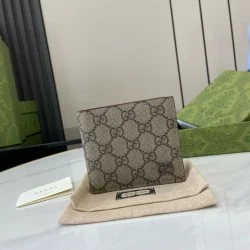 1:1 Replica Gucci Ophidia Bi-Fold Wallet 768243 Brown Knockoff