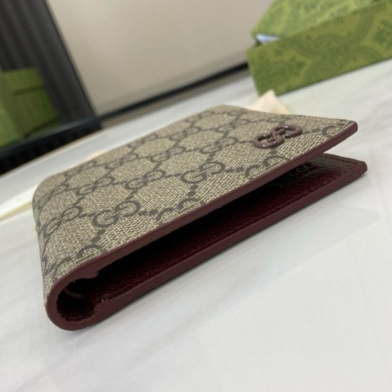 1:1 Replica Gucci Ophidia Bi-Fold Wallet 768243 Brown Knockoff