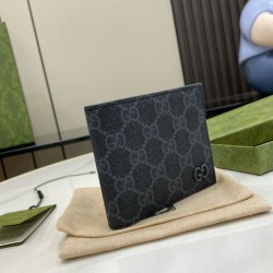 AAA Replica Gucci Ophidia Bi-Fold Wallet 768243 Black 1:1 Replica Gucci Ophidia Bi-Fold Wallet 768243 Black Knockoff