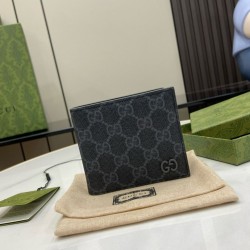 1:1 Replica Gucci Ophidia Bi-Fold Wallet 768243 Black Knockoff