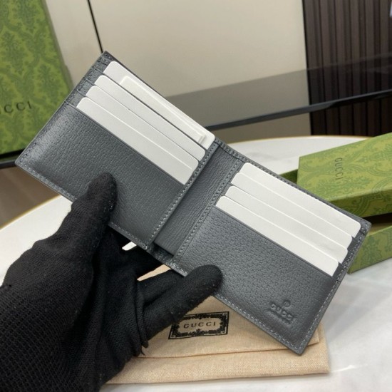 1:1 Replica Gucci Ophidia Bi-Fold Wallet 768243 Black Knockoff