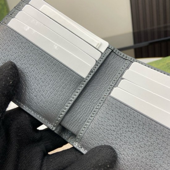 1:1 Replica Gucci Ophidia Bi-Fold Wallet 768243 Black Knockoff