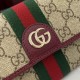 1:1 Replica Gucci Continental Wallet Ophidia 838485 Burgundy Knockoff