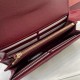 1:1 Replica Gucci Continental Wallet Ophidia 838485 Burgundy Knockoff