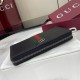 1:1 Replica Gucci Ophidia Zip Around Wallet 838694 Black Knockoff