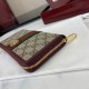 1:1 Replica Gucci Ophidia Zip Around Wallet 838619 Burgundy Knockoff