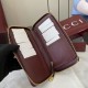 1:1 Replica Gucci Ophidia Zip Around Wallet 838619 Burgundy Knockoff