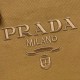 1:1 Replica Prada Jardinière Extra Large Cotton Canvas Tote Bag Brown Knockoff