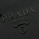 1:1 Replica Prada Jardinière Extra Large Cotton Canvas Tote Bag Black Knockoff