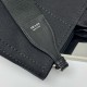 1:1 Replica Prada Jardinière Extra Large Cotton Canvas Tote Bag Black Knockoff