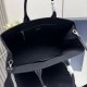 1:1 Replica Prada Jardinière Extra Large Cotton Canvas Tote Bag Black Knockoff