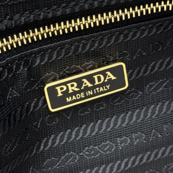 AAA Replica Prada Re-Nylon Demi-Lune Crossbody Bag 1BH222 Black 1:1 Replica Prada Re-Nylon Demi-Lune Crossbody Bag 1BH222 Black Knockoff