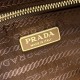 AAA Replica Prada Re-Nylon Demi-Lune Crossbody Bag 1BH222 Brown 1:1 Replica Prada Re-Nylon Demi-Lune Crossbody Bag 1BH222 Brown Knockoff