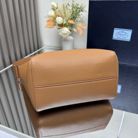 1:1 Replica Prada Messenger Crossbody Bag 2VH178 Brown Knockoff