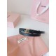 1:1 Replica Miu Miu 15mm Gold-Tone Buckle Belt Black Knockoff