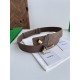 1:1 Replica BV Andiano Intreccio Large Check Fabric Belt White Knockoff