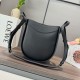 AAA Replica Loewe Hammock Slice Crossbody Bag Black 1:1 Replica Loewe Hammock Slice Crossbody Bag Black Knockoff