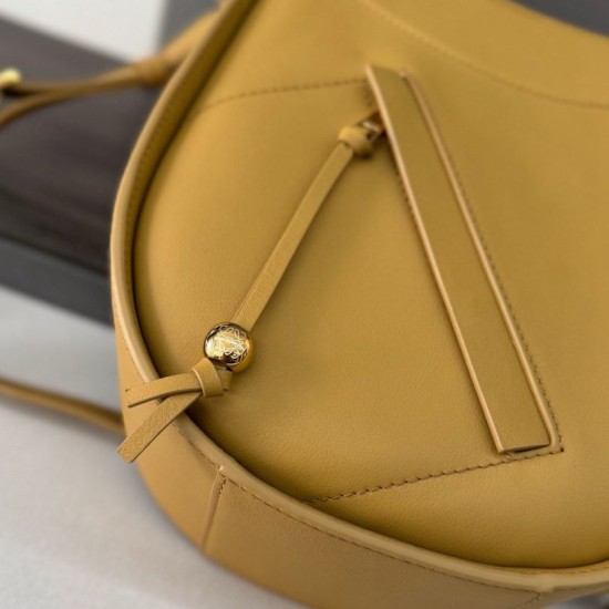 AAA Replica Loewe Hammock Slice Crossbody Bag Yellow 1:1 Replica Loewe Hammock Slice Crossbody Bag Yellow Knockoff