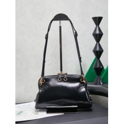 1:1 Replica Miu Miu Honey Caprice Shell Print Clutch 5BF131 Black Knockoff