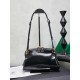 1:1 Replica Miu Miu Honey Caprice Shell Print Clutch 5BF131 Black Knockoff