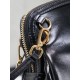 1:1 Replica Miu Miu Honey Caprice Shell Print Clutch 5BF131 Black Knockoff