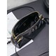 1:1 Replica Miu Miu Honey Caprice Shell Print Clutch 5BF131 Black Knockoff