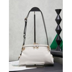 1:1 Replica Miu Miu Honey Caprice Shell Print Clutch 5BF131 White Knockoff