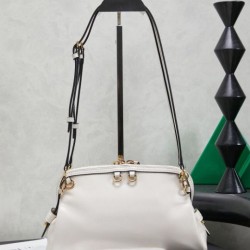 AAA Replica Miu Miu Honey Caprice Shell Print Clutch 5BF131 White 1:1 Replica Miu Miu Honey Caprice Shell Print Clutch 5BF131 White Knockoff
