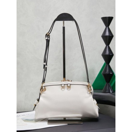 1:1 Replica Miu Miu Honey Caprice Shell Print Clutch 5BF131 White Knockoff