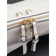 1:1 Replica Miu Miu Honey Caprice Shell Print Clutch 5BF131 White Knockoff