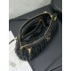 1:1 Replica Miu Miu Caprice Quilted Nappa Clutch 5BF130 Black Knockoff