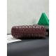 1:1 Replica Miu Miu Caprice Quilted Nappa Clutch 5BF130 Burgundy Knockoff
