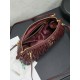 1:1 Replica Miu Miu Caprice Quilted Nappa Clutch 5BF130 Burgundy Knockoff